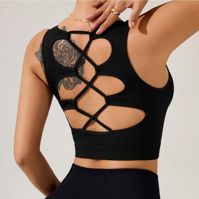 Moterų jogos marškinėliai, Slim fit, drėgmės valdymas, greitas džiovinimas, kvėpuojanti medžiaga, audinys: 90% nailonas, 10% spandeksas, įprastas ilgis