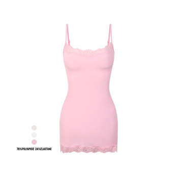 Pitslipkleit, seksikas pits, vormiv, lühike seelik