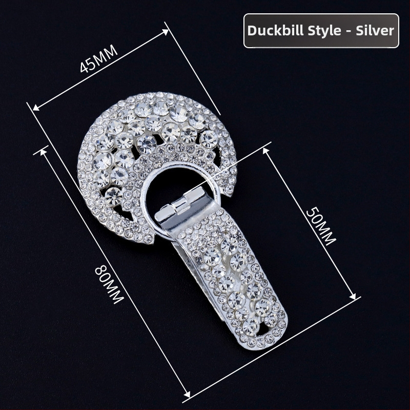 Hengmeihe dekoratyvinė sagė paltui — cinko lydinio su imitaciniais kristalais, klasikinis nacionalinis stilius, minimalistinis dizainas