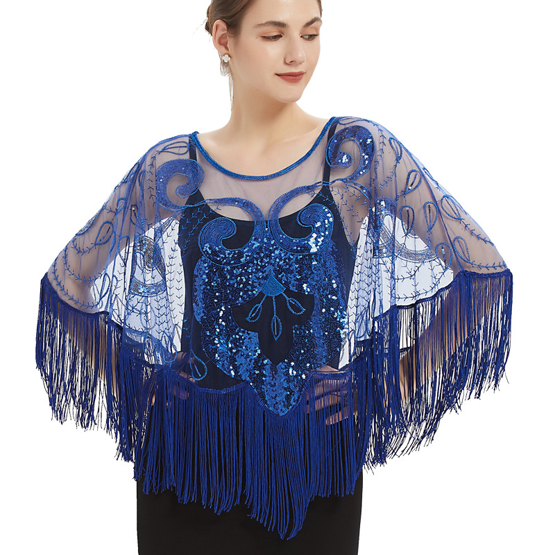 Moteriška sequin tinklinė suknelė su kutijomis – be rankovių, midi ilgis, halterio iškirptė, siuvinėta karoliukais, pamušalas 95%