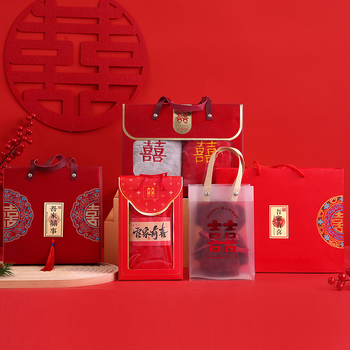 Сватбена кърпа в подаръчна кутия, корал велур, персонализирана с лого, отпечатано лого, тегло 70 g