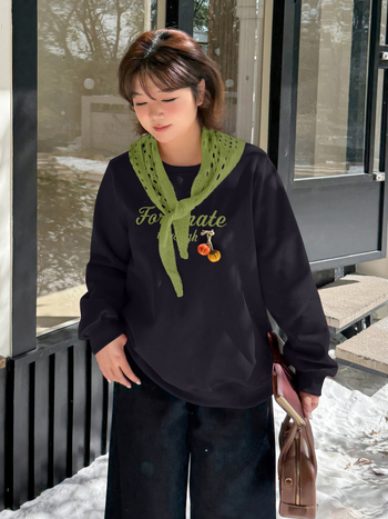 Nuimamas tinklinis šalikė su gobtuvu, stora fliselino įdėklė, medvilnės-poliesterio mišinys