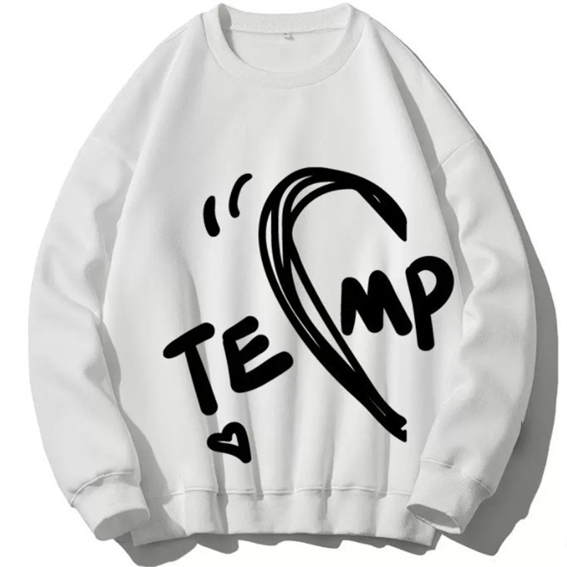 Moterų didelio dydžio striukė su fleece pamušalu Chenille audinyje, Spandex <30%, apvalus kaklas, 3/4 rankovės, japonų/korejiečių laisvalaikio stilius, pavasaris 2025