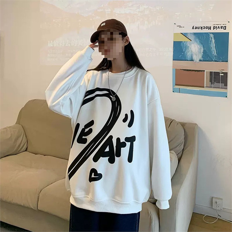 Moterų didelio dydžio striukė su fleece pamušalu Chenille audinyje, Spandex <30%, apvalus kaklas, 3/4 rankovės, japonų/korejiečių laisvalaikio stilius, pavasaris 2025