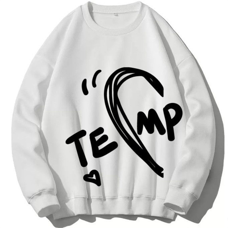 Moterų didelio dydžio striukė su fleece pamušalu Chenille audinyje, Spandex <30%, apvalus kaklas, 3/4 rankovės, japonų/korejiečių laisvalaikio stilius, pavasaris 2025