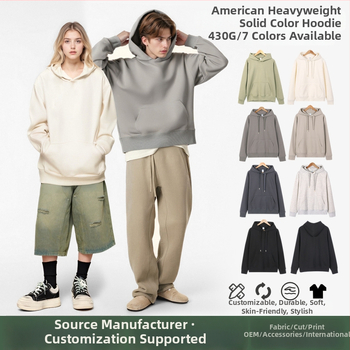 Mikina s kapucňou z fleecu, 430 g, fleecová podšívka, Ori Velvet látka, bavlna 51–70%, potlač loga na želanie