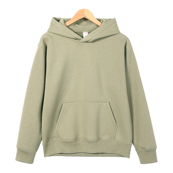 Mikina s kapucňou z fleecu, 430 g, fleecová podšívka, Ori Velvet látka, bavlna 51–70%, potlač loga na želanie