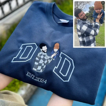 Ženski dukserica s vezom s motivom figure, pulover, pamuk-poliester mješavina, street hipster, proljeće 2025