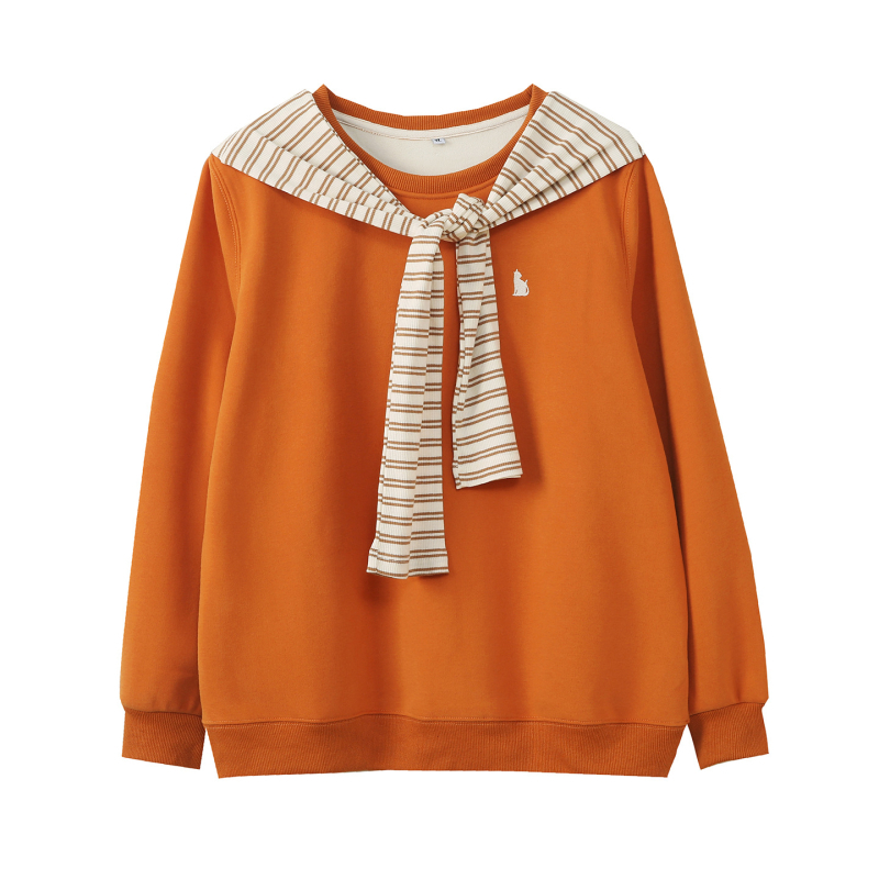 Didelio dydžio moterų gobtuvuotas fliso džemperis – 240 g polar fleece, medvilnės-poliesterio mišinys (50–70% medvilna, 30–50% poliesteris), storesnis, vidutinio ilgio, ilgomis rankovėmis, kasdienis korejiečių-japonų stilius, žiema 2025