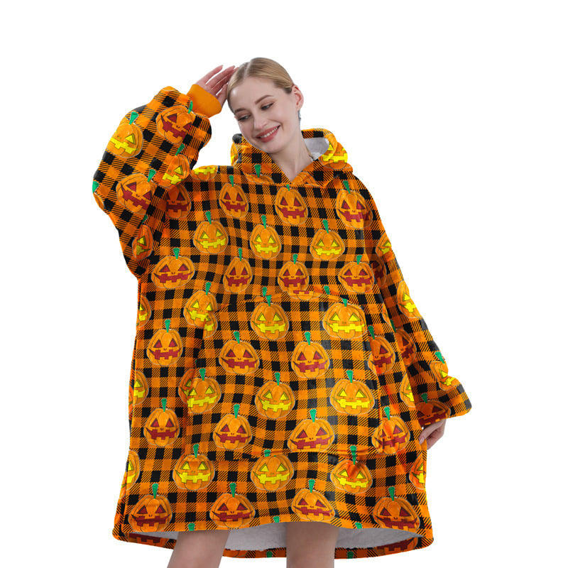 Red ti Medvilninės chalatas su koraliniu fleece