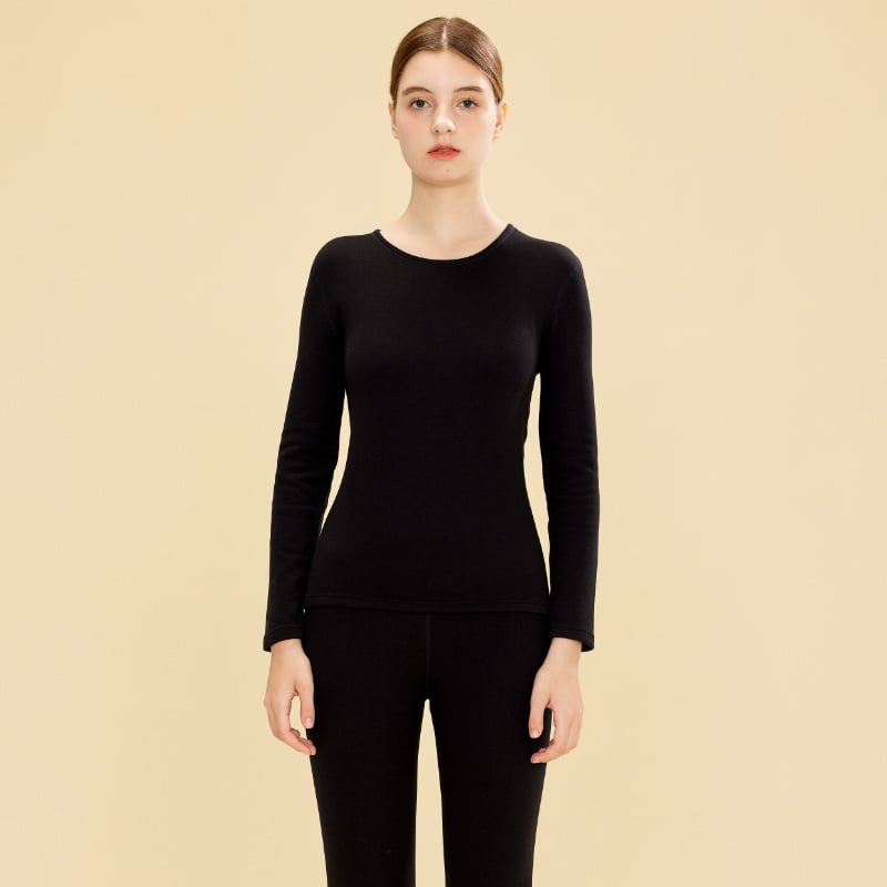 Unisex termilise aluspesu komplekt polüestrist veluurvoodriga vooder, pikkade varrukatega top ja püksid, 251–300 g/m², ühekordne kiht, anti-statiline ja soe