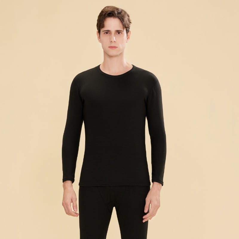 Unisex termilise aluspesu komplekt polüestrist veluurvoodriga vooder, pikkade varrukatega top ja püksid, 251–300 g/m², ühekordne kiht, anti-statiline ja soe