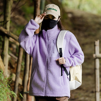 Unisex fliso striukė kardigan stiliaus, žiemai ir rudeniui, fliso pamušalas, be gobtuvo