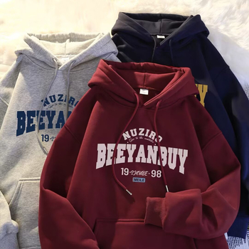 Vyrų gobtuvu megztinis su fliso pamušalu, stovi apykaklė, laisvas kirpimas