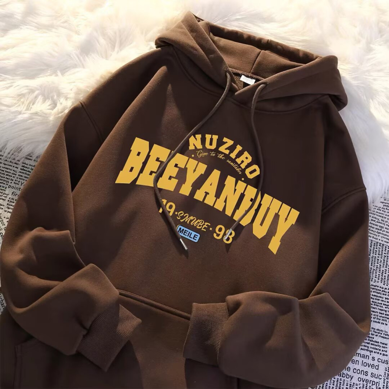 Vyrų gobtuvu megztinis su fliso pamušalu, stovi apykaklė, laisvas kirpimas