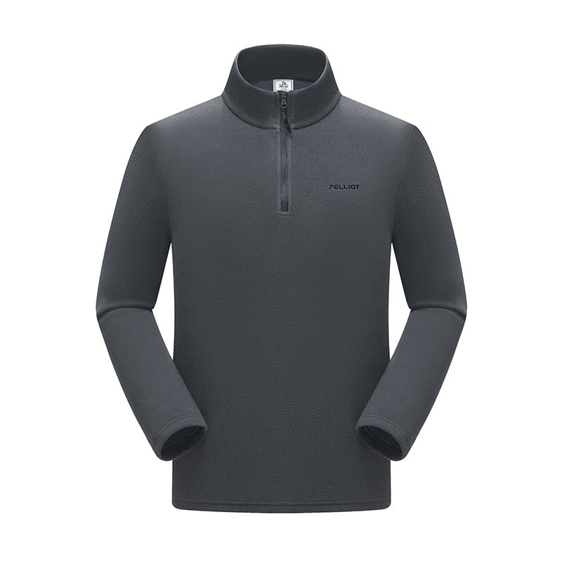 Vyrų fleece striukė be gobtuvo, fliso audinys, pamušalas fleece, Stilius 11331011, Žiema/Ruduo