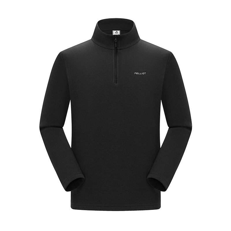 Vyrų fleece striukė be gobtuvo, fliso audinys, pamušalas fleece, Stilius 11331011, Žiema/Ruduo