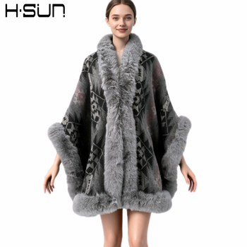 Megztinė kapė, poliesteris, žiema, plotis 115 cm, paprastas audinys (plain weave), Jacquard apdorojimas