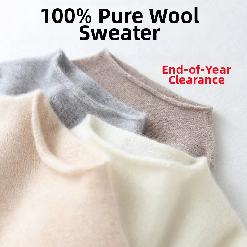 Moteriškas vilnos džemperis su stovinčia apykakle, vienarūšis raštas, ilgomis rankovėmis, siauras kirpimas (Sudėtis: vilna >95%; Raštas: vienarūšis; Apykaklė: stovinti; Rankovės: ilgos; Kirpimas: siauras)