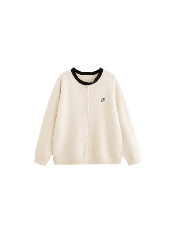 Плюс размер дамски кардиган с кух кръгло деколте и Andy velvet плат, полиестер 70–80% и вискоза 20–30%, Зима 2025