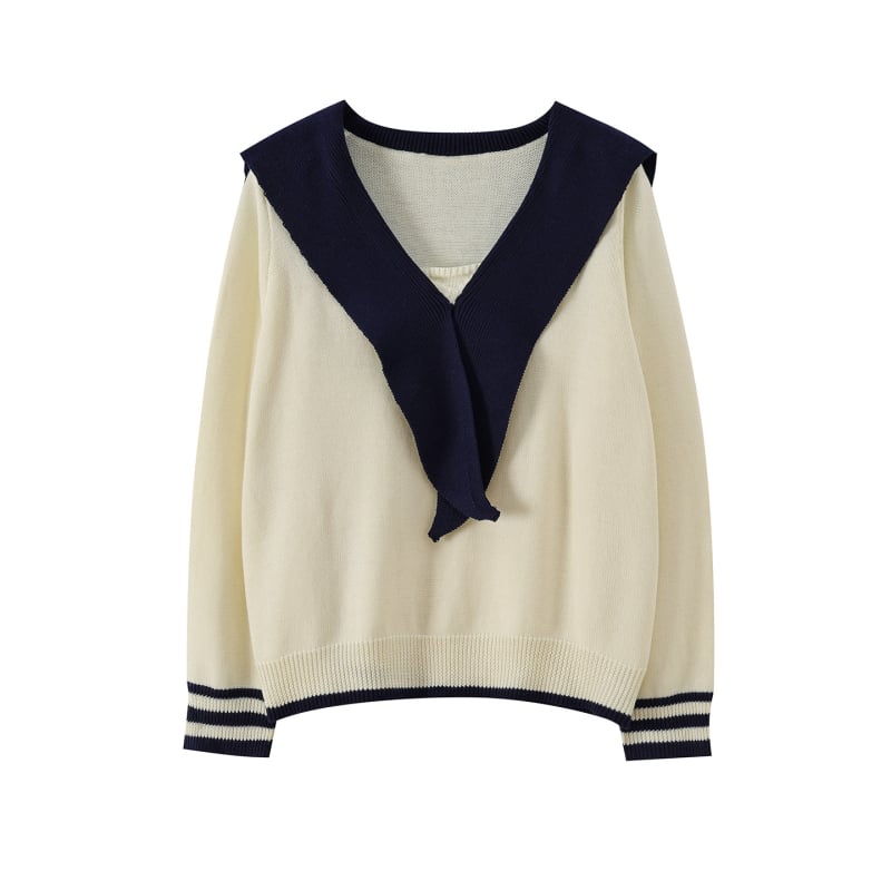 Пуловер с качулка от вълнена смес, бродерия, дълги ръкави, средна дебелина