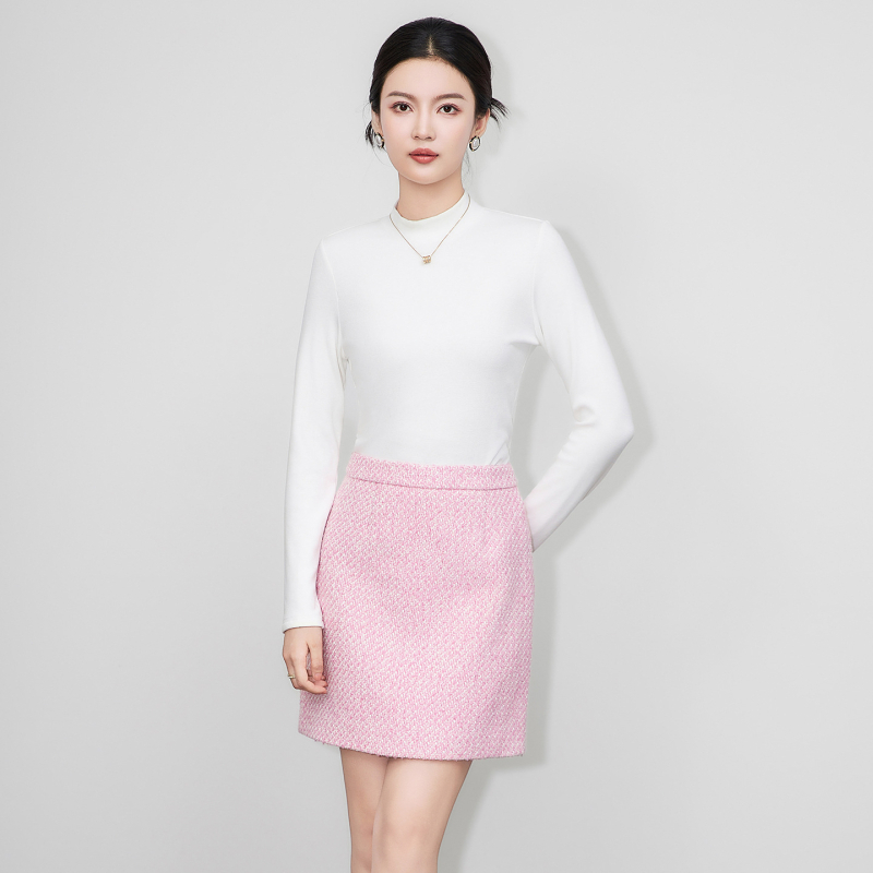 2513212-2025 Nova fleece bluza s polu-visokim ovratnikom, dugim rukavima, uski kroj, nježna prema koži