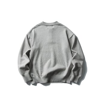 Pulover tricotat cu guler înălțat, stil Japonez Retro, croială lejeră, mâneci lungi, toamna 2025