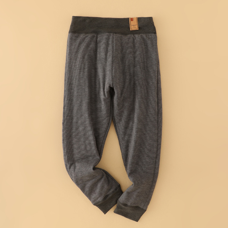 Pantaloni termici pentru copii Derong – 42% fibră regenerată de celuloză, 34% poliester, 17% acril, 7% spandex; strat exterior: lână de oaie; Clasa A; Brand Anbei Child; Toamnă/Iarnă; potriviți pentru copii 8+ ani