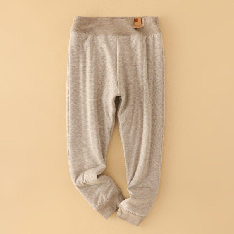Pantaloni termici pentru copii Derong – 42% fibră regenerată de celuloză, 34% poliester, 17% acril, 7% spandex; strat exterior: lână de oaie; Clasa A; Brand Anbei Child; Toamnă/Iarnă; potriviți pentru copii 8+ ani