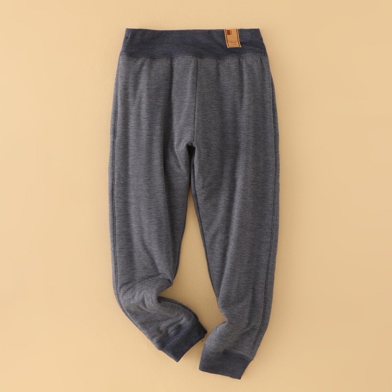 Pantaloni termici pentru copii Derong – 42% fibră regenerată de celuloză, 34% poliester, 17% acril, 7% spandex; strat exterior: lână de oaie; Clasa A; Brand Anbei Child; Toamnă/Iarnă; potriviți pentru copii 8+ ani