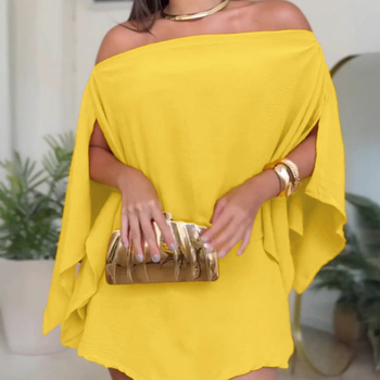 Set costum femei cu fustă, model monocrom, fustă scurtă, mâneci raglan, amestec poliester-spandex, fără călcare