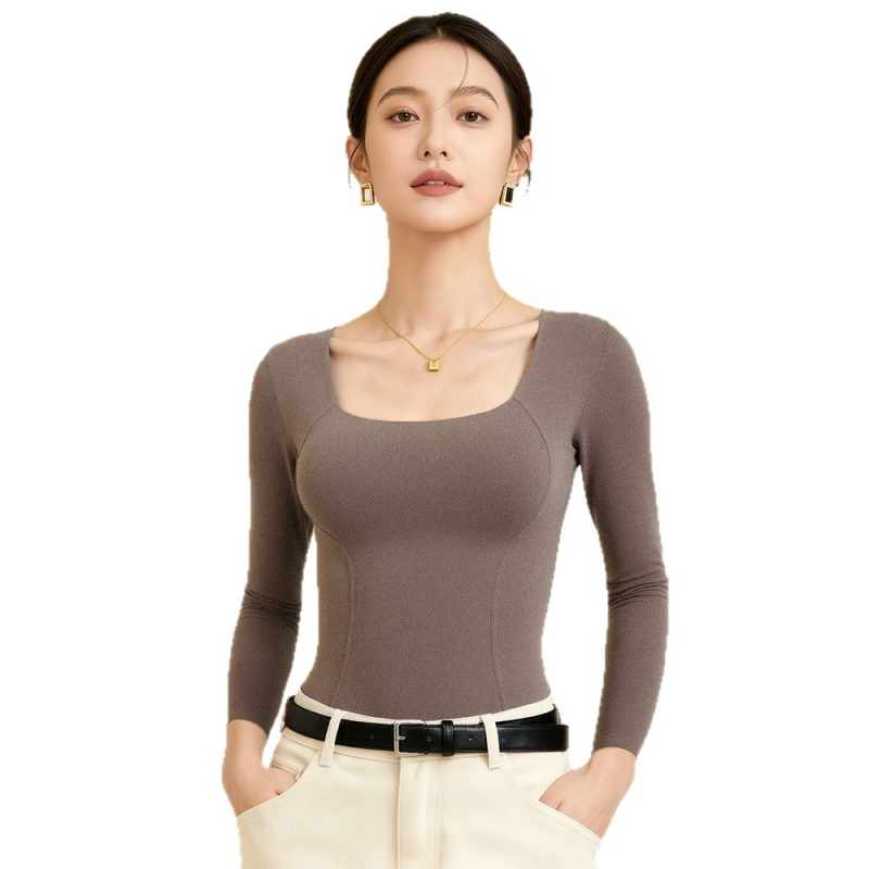 All-In-One Down termovest, mudel 8006, pikkade varrukatega, ilma rinnahoidjata aluskihiga, topeltkihiline