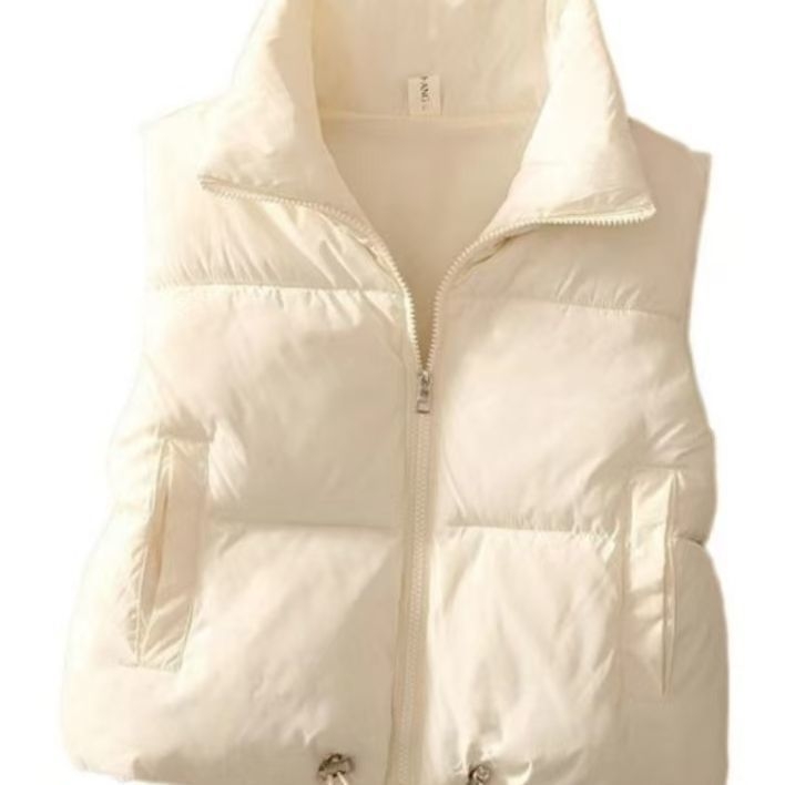 Chenille anyagú mellény polo gallérrel, Spandex 90–95%, tavasz 2025