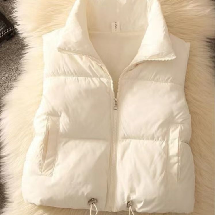 Chenille anyagú mellény polo gallérrel, Spandex 90–95%, tavasz 2025