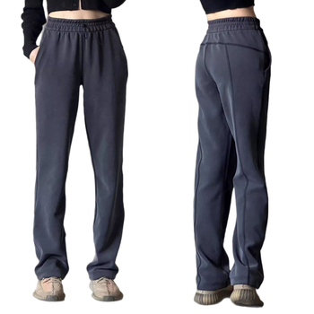 Lulufend Moterų tiesių kelnių Air Pants, Modal, mikroelastika, pavasaris 2025, kasdienis japonų-korejiečių stilius