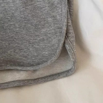 Ženske casual hlače sa sportskim stilom, 3/4 dužine, poliester ≥95%, široki kroj (3/4 dužine; poliester ≥95%)