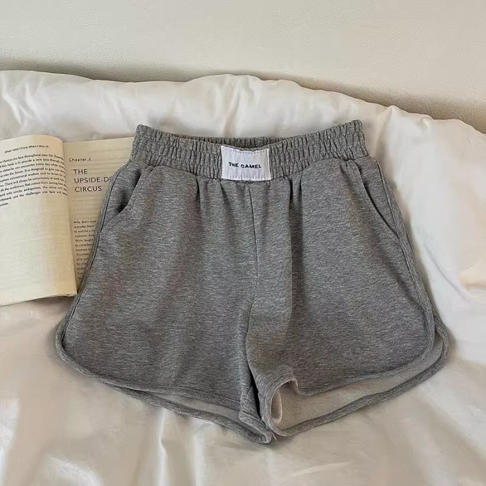 Ženske casual hlače sa sportskim stilom, 3/4 dužine, poliester ≥95%, široki kroj (3/4 dužine; poliester ≥95%)