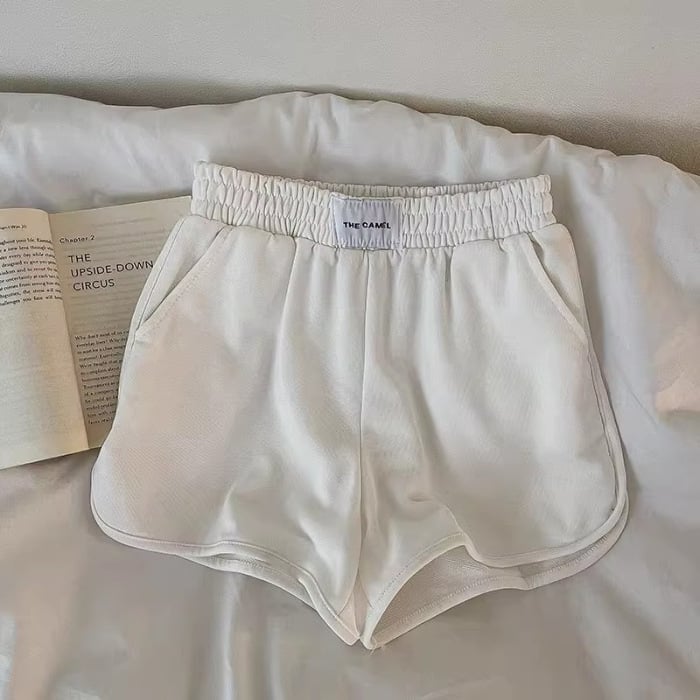 Ženske casual hlače sa sportskim stilom, 3/4 dužine, poliester ≥95%, široki kroj (3/4 dužine; poliester ≥95%)