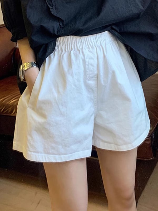 Női széleslábú casual nadrág, háromnegyedes hossz, magas derekú, vékony poliészter anyag (95%+), Ice Silk, gyorsan száradó