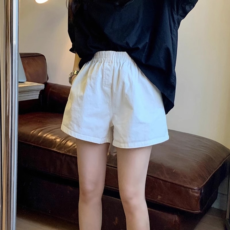 Női széleslábú casual nadrág, háromnegyedes hossz, magas derekú, vékony poliészter anyag (95%+), Ice Silk, gyorsan száradó