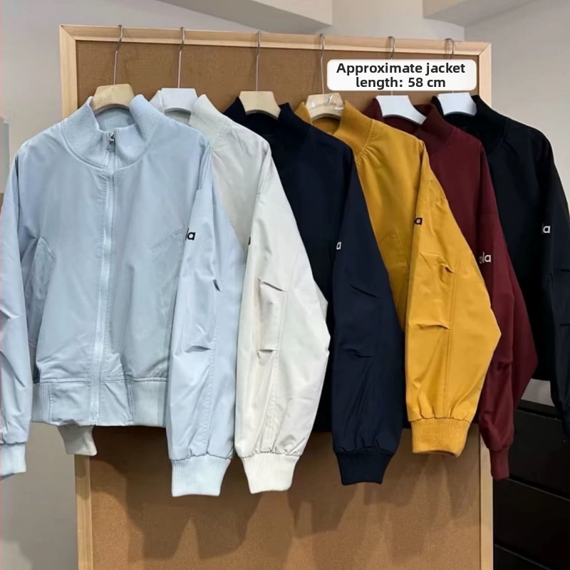 Sieviešu bez piedurknēm beisbola jaka, chenille audums, 50–70% spandeks, stāvošs kakls, garums 50–65 cm