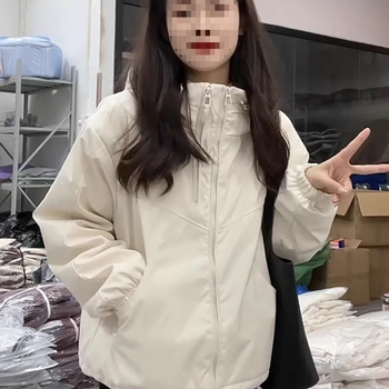 Γυναικείο ζακετάκι με κουκούλα από chenille με spandex – μακριά μανίκια, στυλ Royal Sister, Άνοιξη 2025