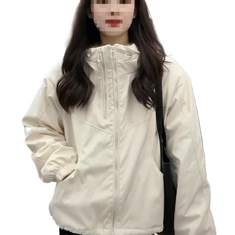 Γυναικείο ζακετάκι με κουκούλα από chenille με spandex – μακριά μανίκια, στυλ Royal Sister, Άνοιξη 2025