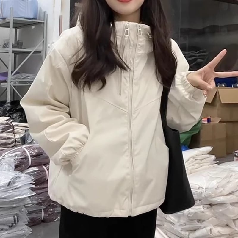 Γυναικείο ζακετάκι με κουκούλα από chenille με spandex – μακριά μανίκια, στυλ Royal Sister, Άνοιξη 2025