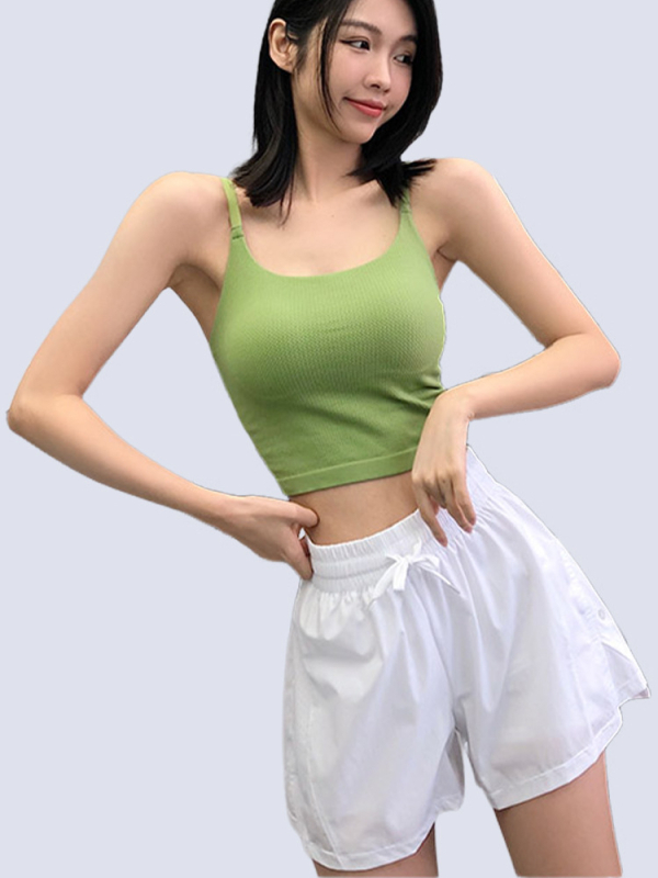 Naistele suveks sportlike lühikesed püksid, kiiresti kuivanavad, võlts kaheosaline välimus, läbipaistmatusvastane, 90% nailon + 10% elastaan, vaba lõige, lühike pikkus, 202405