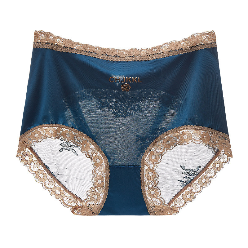 Chiloți pentru femei din nylon talie înaltă – fără urme vizuale, ridicare posterior, uscare rapidă, căptușeală din bumbac