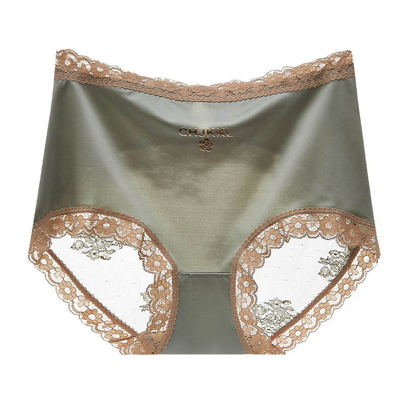 Chiloți pentru femei din nylon talie înaltă – fără urme vizuale, ridicare posterior, uscare rapidă, căptușeală din bumbac