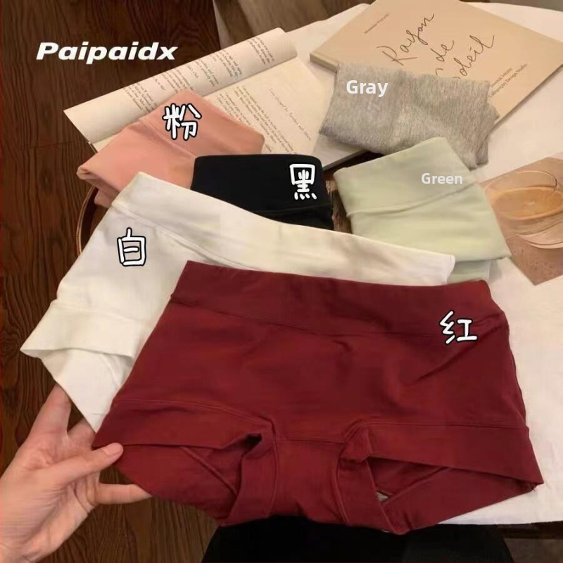 Dámske bavlnené boxerky s nízkym pásom, antibakteriálna výstelka, pletené spodné prádlo