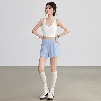 Youyou naiste suvised pilates lühikesed püksid — hingavad, 83% nailon / 17% spandeks, sale lõige, jooksmiseks (2025 suvi)