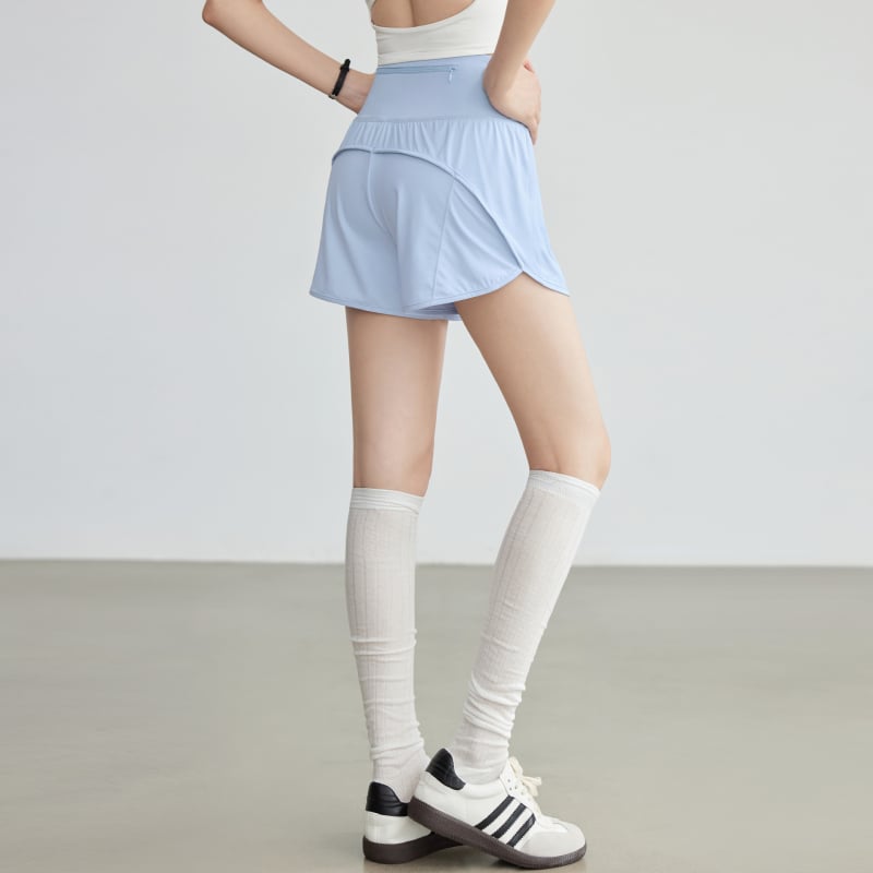 Youyou naiste suvised pilates lühikesed püksid — hingavad, 83% nailon / 17% spandeks, sale lõige, jooksmiseks (2025 suvi)